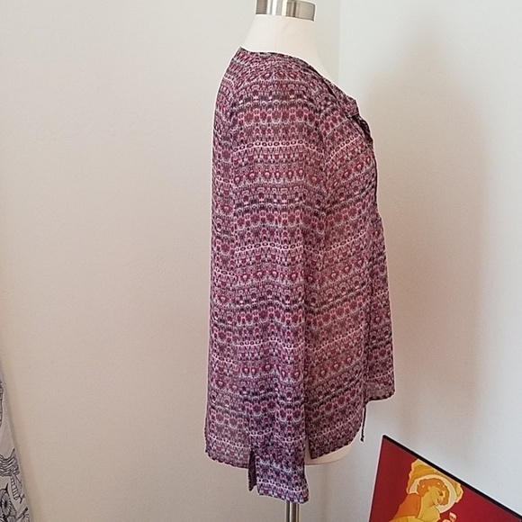 Violet & Claire | Semi Sheer Top - Picture 3 of 6